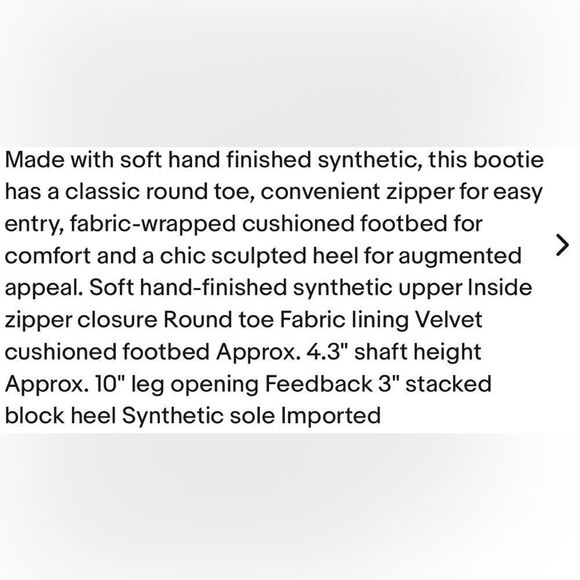 EUC Kork-Ease Block Heel Destiny Bootie Size 9. - Picture 9 of 9